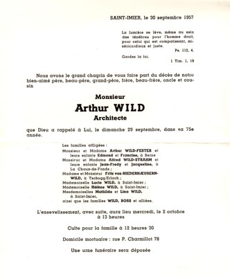 Arthur Wild