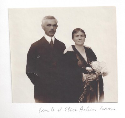 Emile et Elise Aebin Cornu